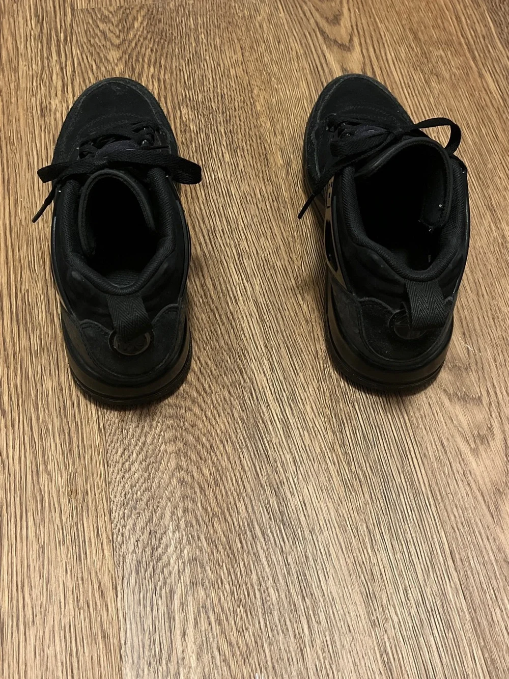 Jordan Men's Black Low-Top Sneakers - All Black